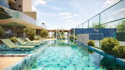 PISCINA AQUECIDA E QUADRA 