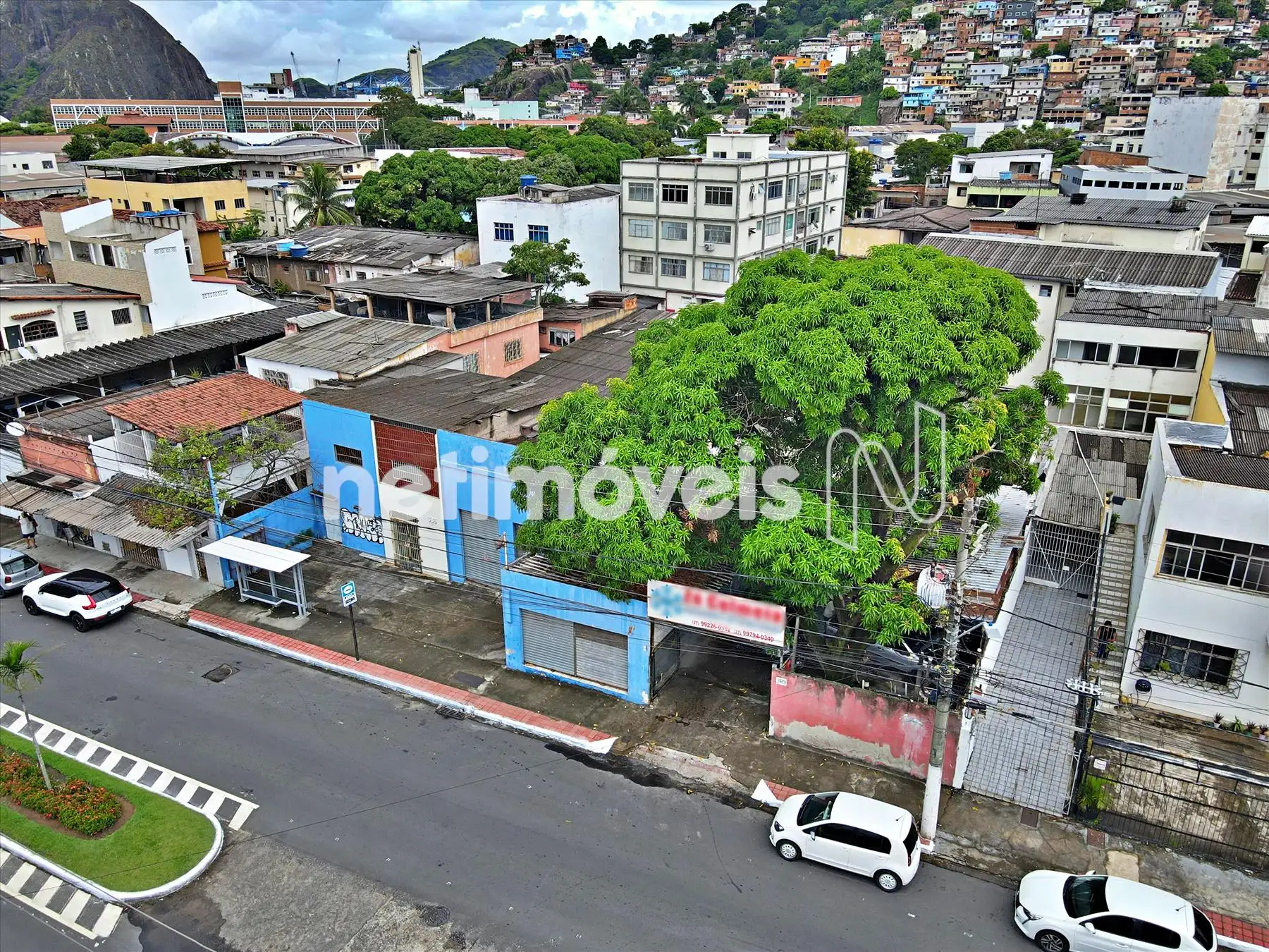 VISTA AÉREA GALPÃO + OFICINA