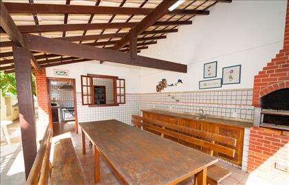 Área convivência, Churrasqueira