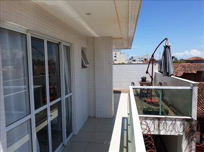 Vista da varanda do quarto suite