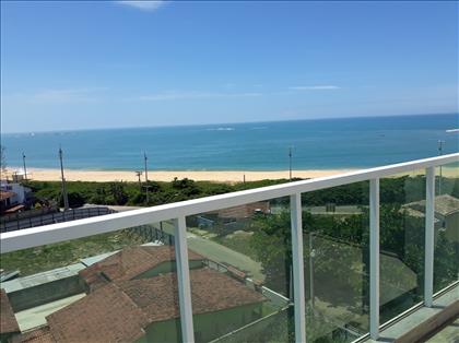 Vista da área de lazer na cobertura