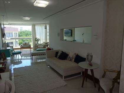 Sala super ampla com varanda anexa