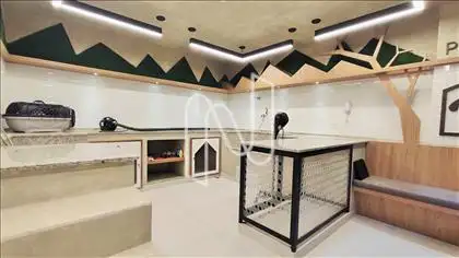Foto real: espaço pet (cuidados especiais).