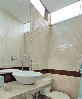 Lavabo da área de festas