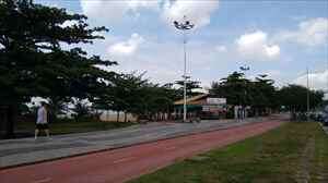 Praia de Camburi - calçadão