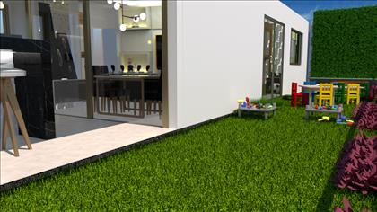 Área externa - Projeto