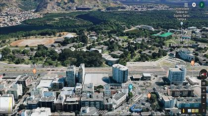 À 300 metros da Universidade UFES-ES