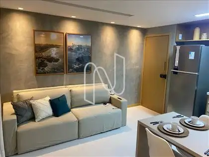 Sala  integrada a cozinha