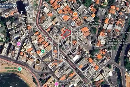 mapa da localização 