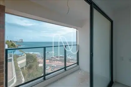 varanda com vista mar 