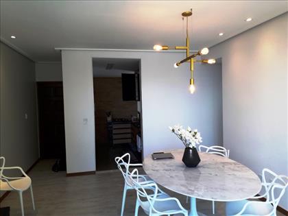 vista sala com iluminação
