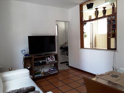 sala com vista para cozinha americana