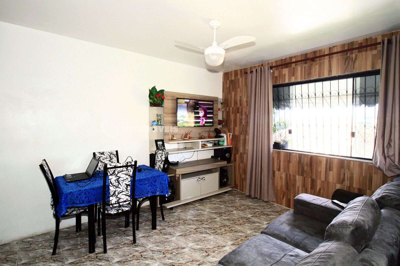 Sala de estar e jantar