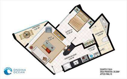 PLANTA QUARTO SALA