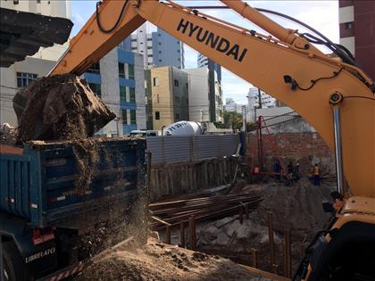 Andamento da Obra
