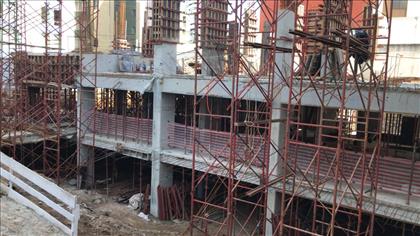 Andamento da Obra