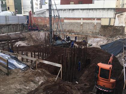 Andamento da Obra