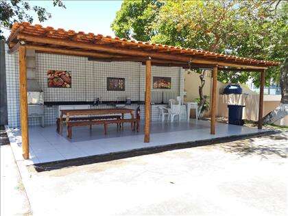 Espaço gourmet com Churrasqueira
