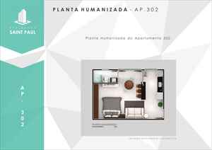 Planta do Flat.