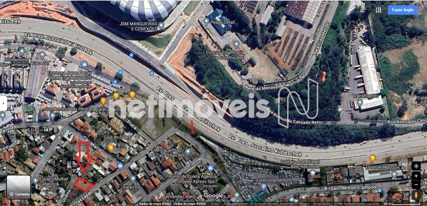 Lote-Área-Terreno para comprar com 400 m² em Camargos, Belo Horizonte